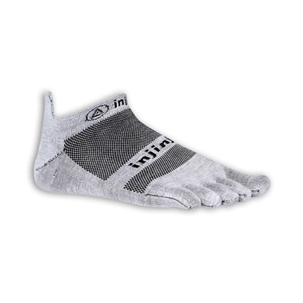 Panske Prstové Ponožky Vibram Slovensko - FiveFingers Injinji No-Show Sock Siva | 2658KYDJI